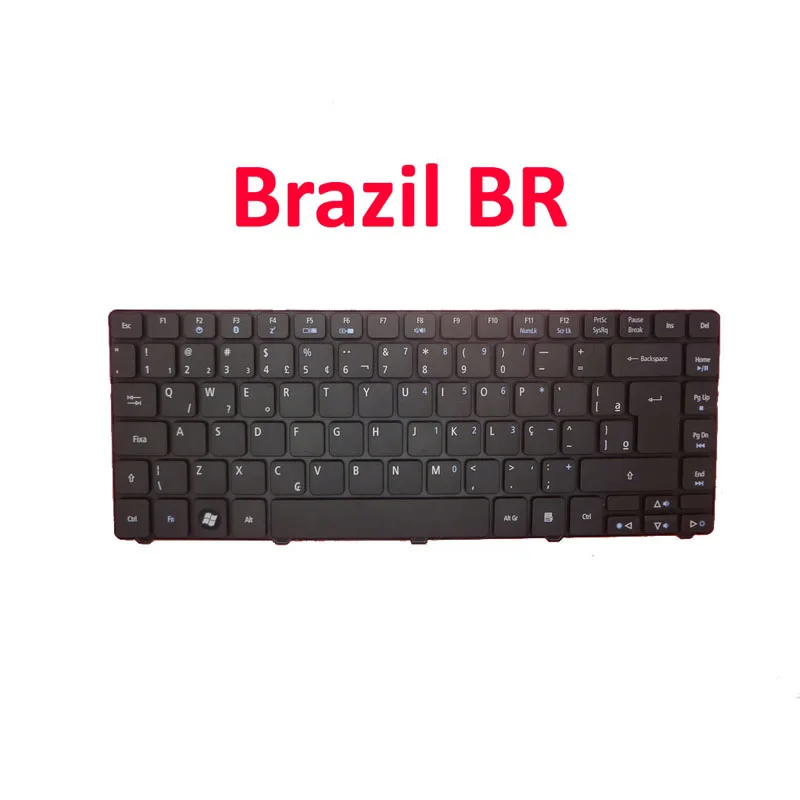 Laptop Keyboard For ACER 3810 For Gateway NV49 NV49C For Packard Bell Easynote NM85 NM86 NM87 NM89 MS2303 MS2303 ZQ6A