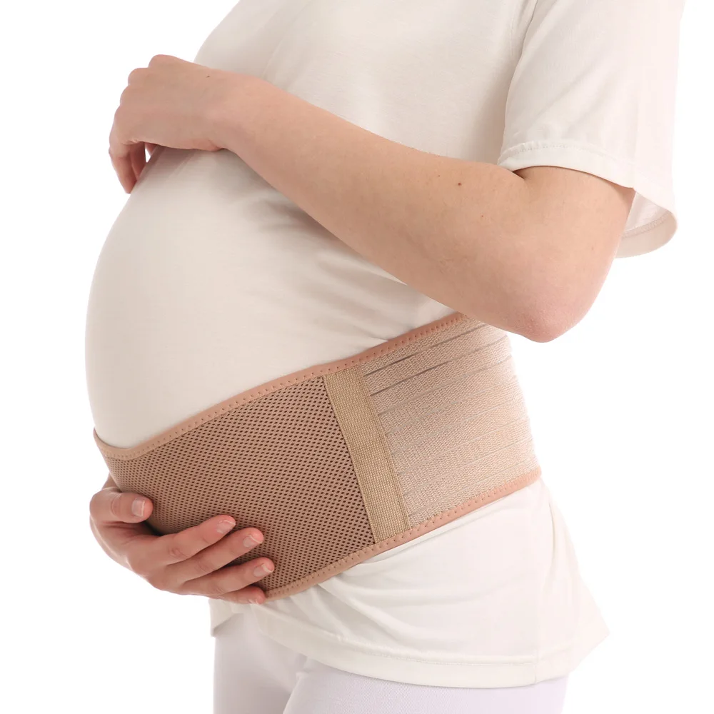 

Дышащий поддерживающий пояс для брюшного пресса для беременных, специальный пояс для брюшного пресса, противороневой бандаж для поддержки живота для беременных женщин