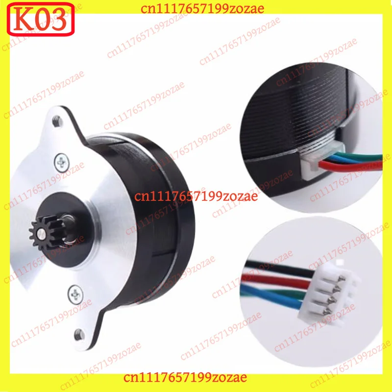 k3 Extruder Stepper Motor with 12T Gear for Creality K1 / K1C / K1 Max / Ender-3 V3 / Plus - Pre-Installed Replacement Part