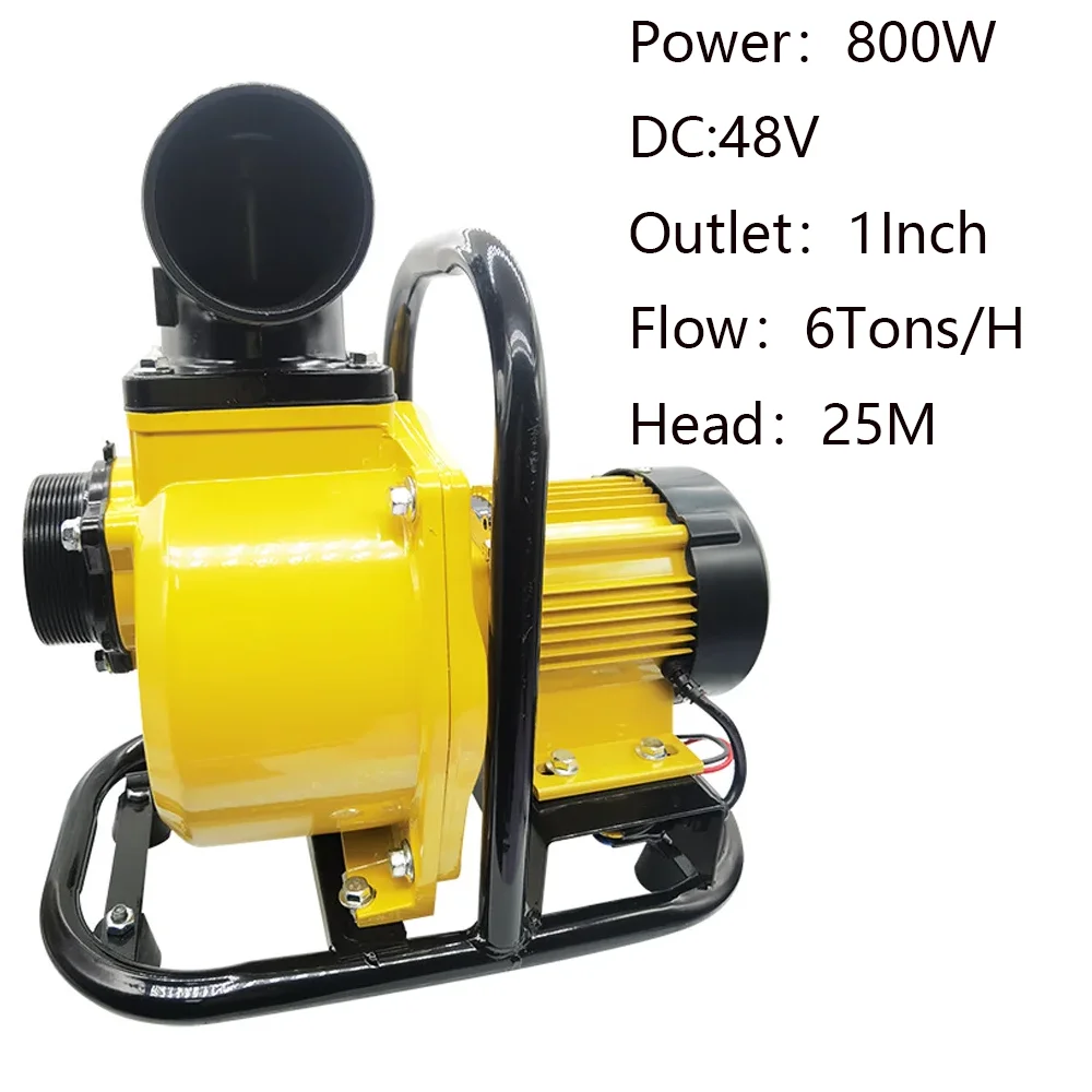 Stainless Steel Submersible Solar Surface Pump Suction 8M for Agriculture irrigation Pump Solar DC 48V Self-Priming Pump