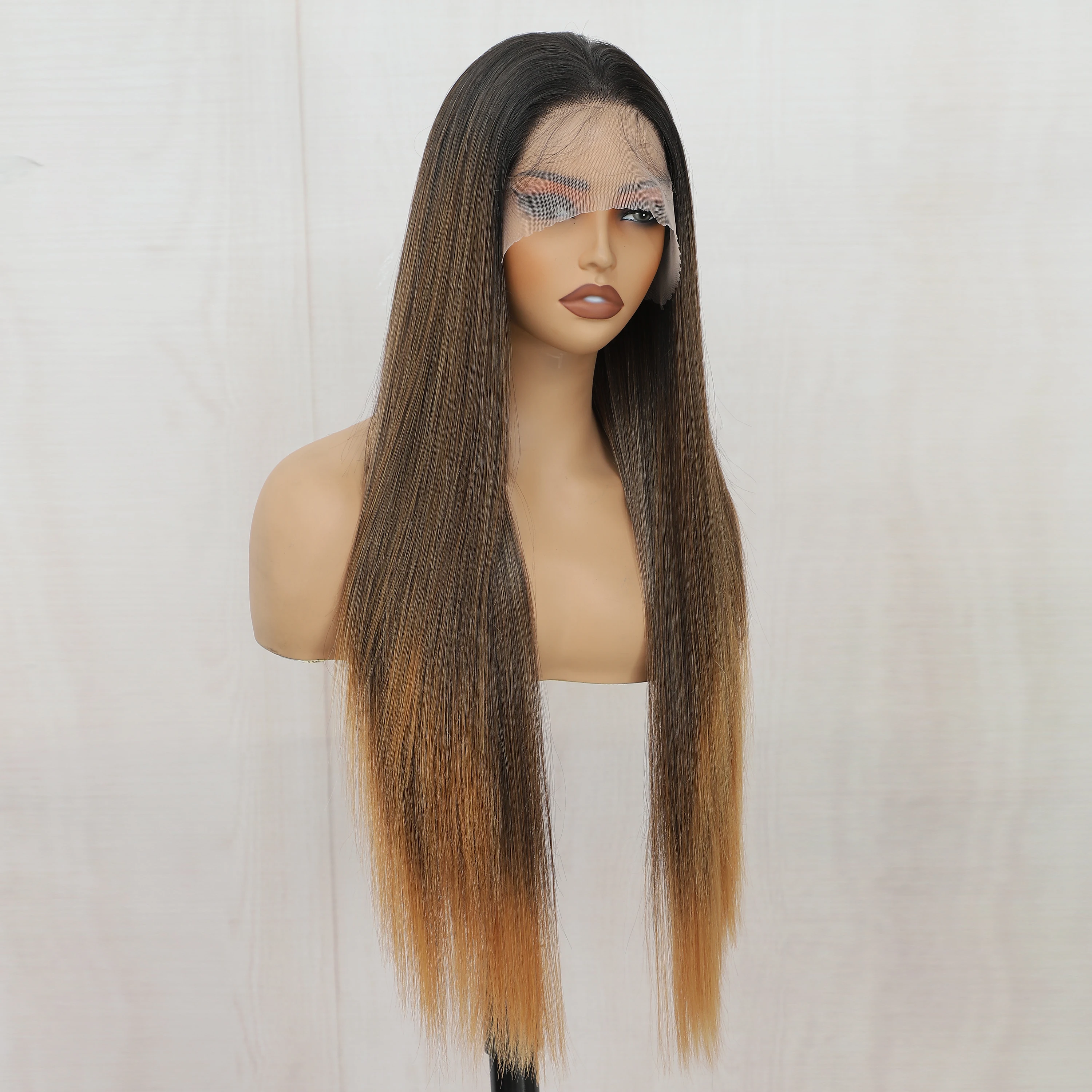 13x4 Ear To Ear Pre-Everything Wig Glueless Lace Frontal Straight Wig With Pre Cut  Said Part Lace Front  Wigs