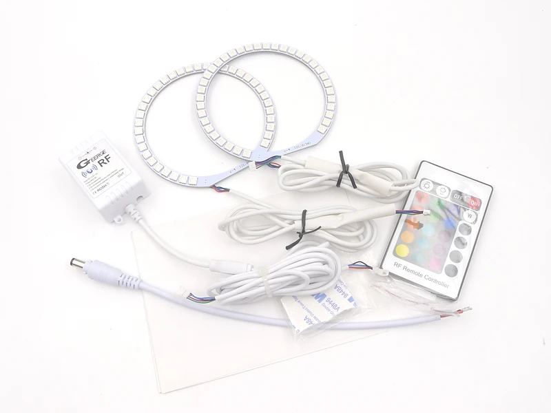 For Alfa Romeo Giulia 952 Stelvio 949 2016 - 2021 2022 Bluetooth App Ultra Bright Multi-Color RGB Led Angel Eyes Kit Halo Rings