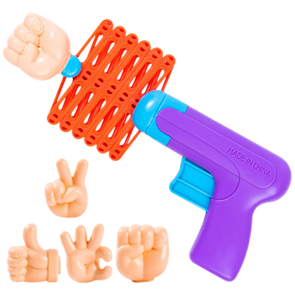 

Fist Shooter Trick Retractable Toy Toys Stress for Office Halloween Prank Props Spring