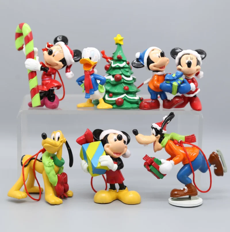 

Милый парк развлечений, слепая коробка, маленькая мышь, утка, экшн-фигурка, мужской и женский настольный орнамент, креативное украшение, игрушки-сюрприз