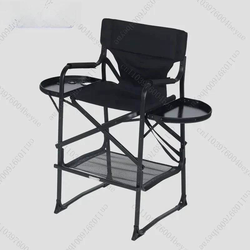Aluminum folding chair and makeup-specific makeup chair Network red studio makeup artist outdoor portable director chair