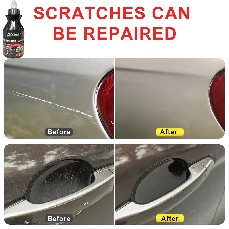 Auto Scratch Repair Agent Paint Fine Marks Scratches Polishing Repair Paint Stain Removal Cleaning Translucent Repair Agent