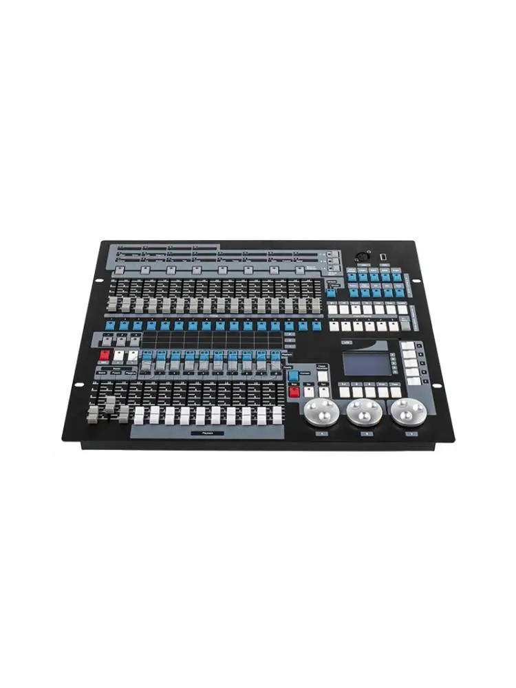 SHEHDS DMX512 1024 Konsole Bühne Licht Controller Dongle 1024 Kanal Mit Flight Case Hochzeit DJ Disco Lichter Zeigen Controller