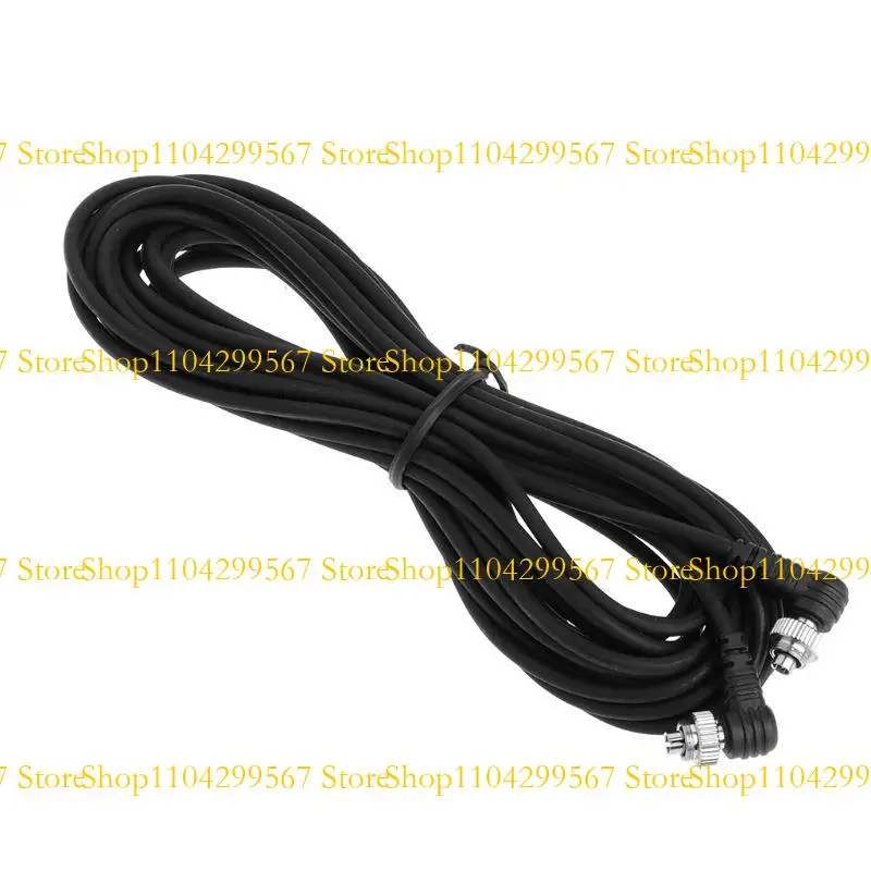 

CS1W Pc-Pc Line Camera Pc Sync Cable Male to Male Cord Trigger Flash Light Extend 5m