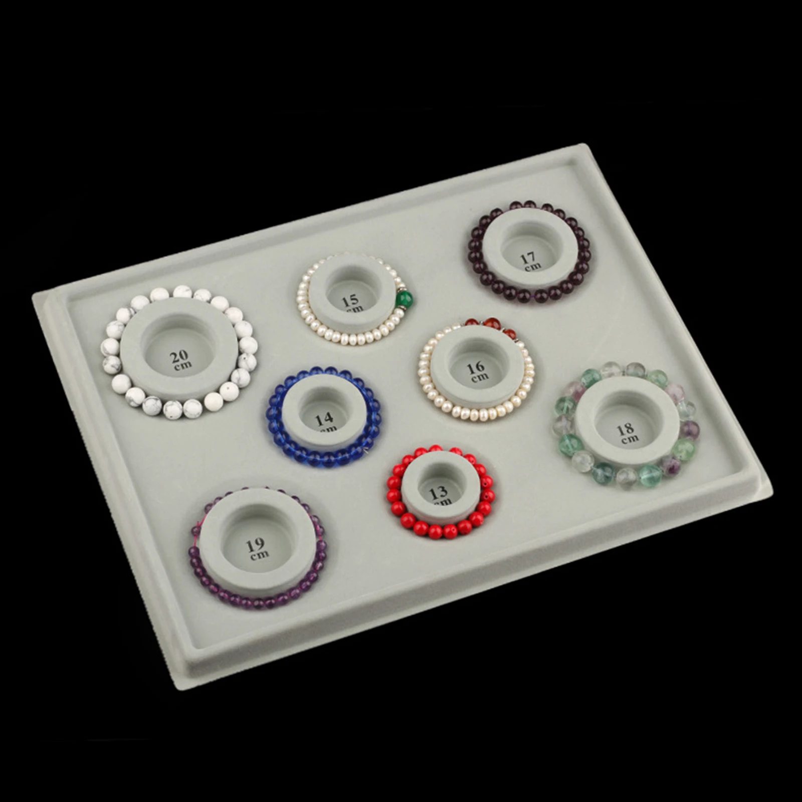 

Bead Design Boards Jewelry Making Tray DIY Tools Measuring Bracelet Necklace Craft Accessories Plastic Storage Beading Projects