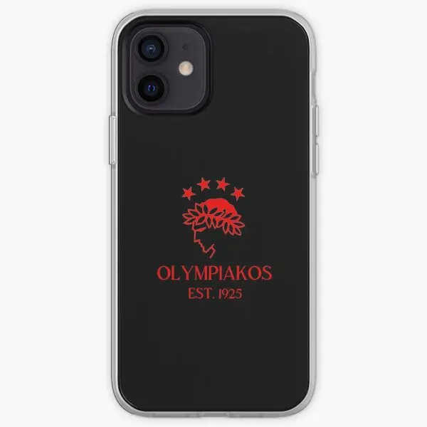 Olympiakos Red 2 Iphone Tough Case  Phone Case Customizable for iPhone X XS XR Max 6 6S 7 8 Plus 11 12 13 14 Pro Max Mini Coque