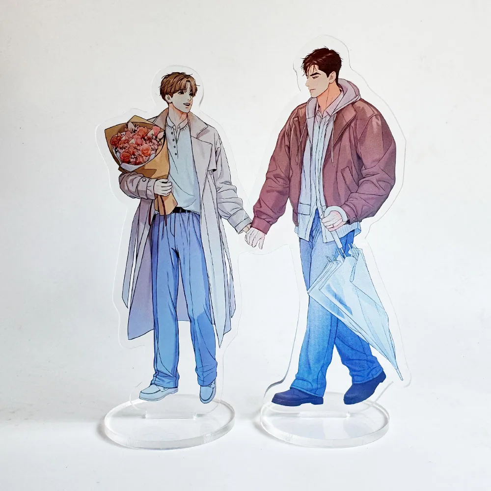 Manwha BL Jinx Acrylic Stand Joo Jaekyung Kim Dan Keychain Desk Display Ornament Accesorios Goods Collection Cute Gift Korean
