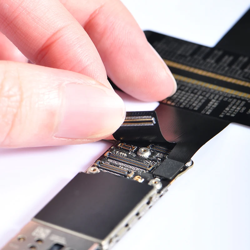 QIANLI iBridge 7G cavo di misurazione della scheda madre per fotocamera posteriore posteriore spina di coda Display Touch cavo di rilevamento del telefono cellulare