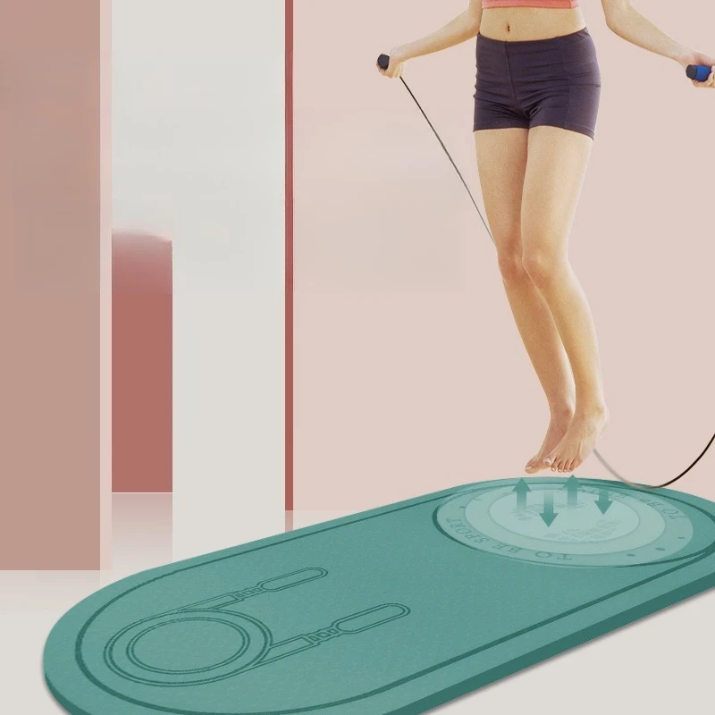 

Звукоизоляционная амортизирующая подушка, бесшумная подушка для скакалки для занятий фитнесом в помещении, резиновая противоскользящая подушка