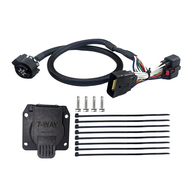 A54K-7 Way RV Blade Trailer Wiring 56431 Trailer Wiring Harness For Ranger 2019-2023