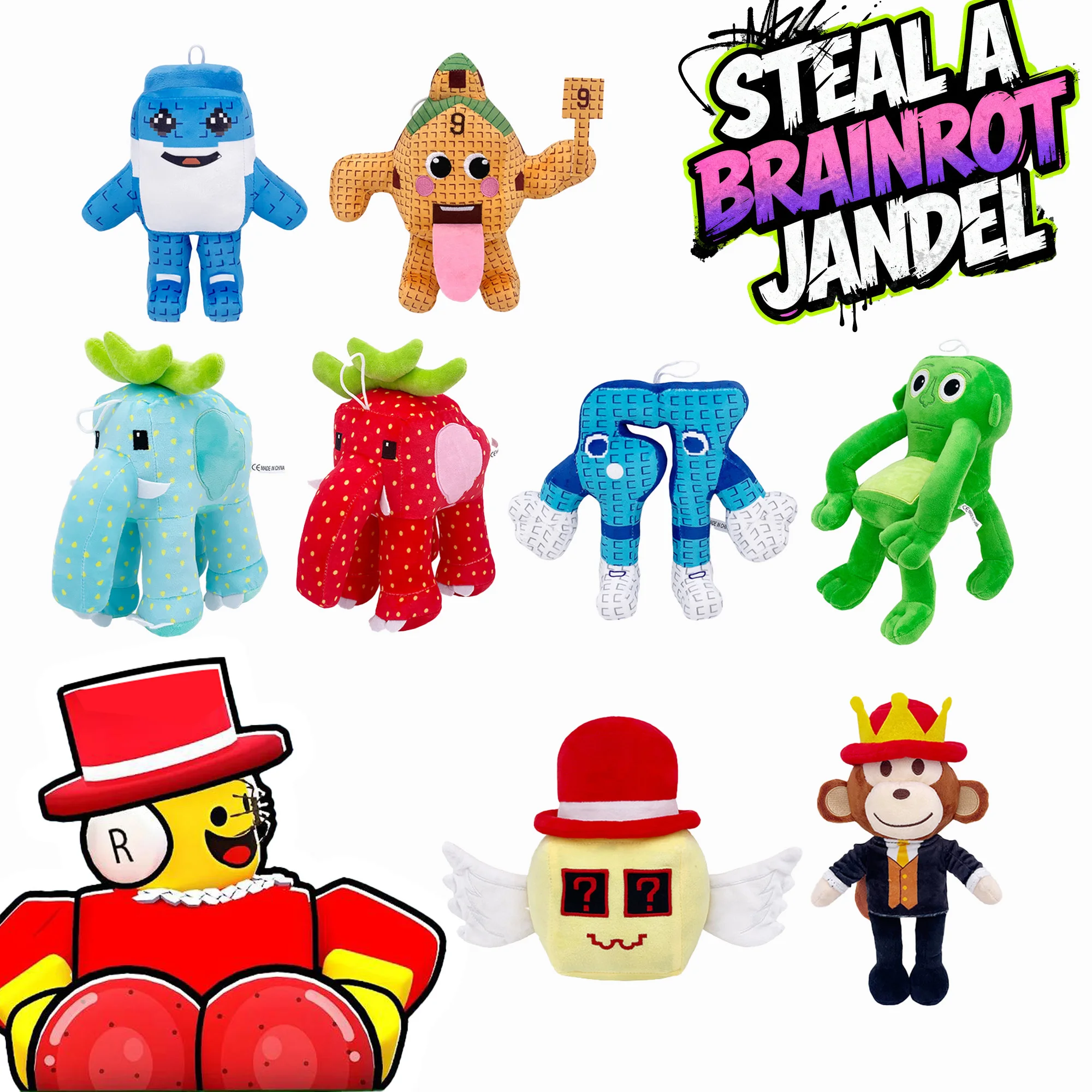 جديد سرقة الدماغ No.9 منزل ألعاب من نسيج مخملي-25 سنتيمتر دمية محشوة لطيف ، 67 لعبة الطرفية أنيمي هدية الكريسماس