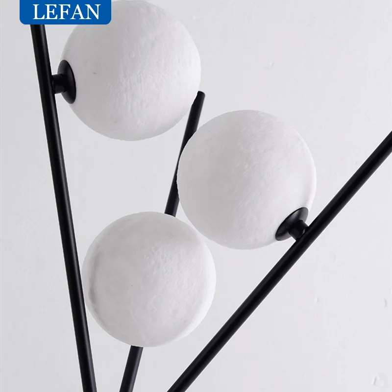 Moden 3D Printing Moon Floor Lamp For Living Room Bedroom Sofa LED Wrought Iron Desktop Table Light Home Decoration Accessories