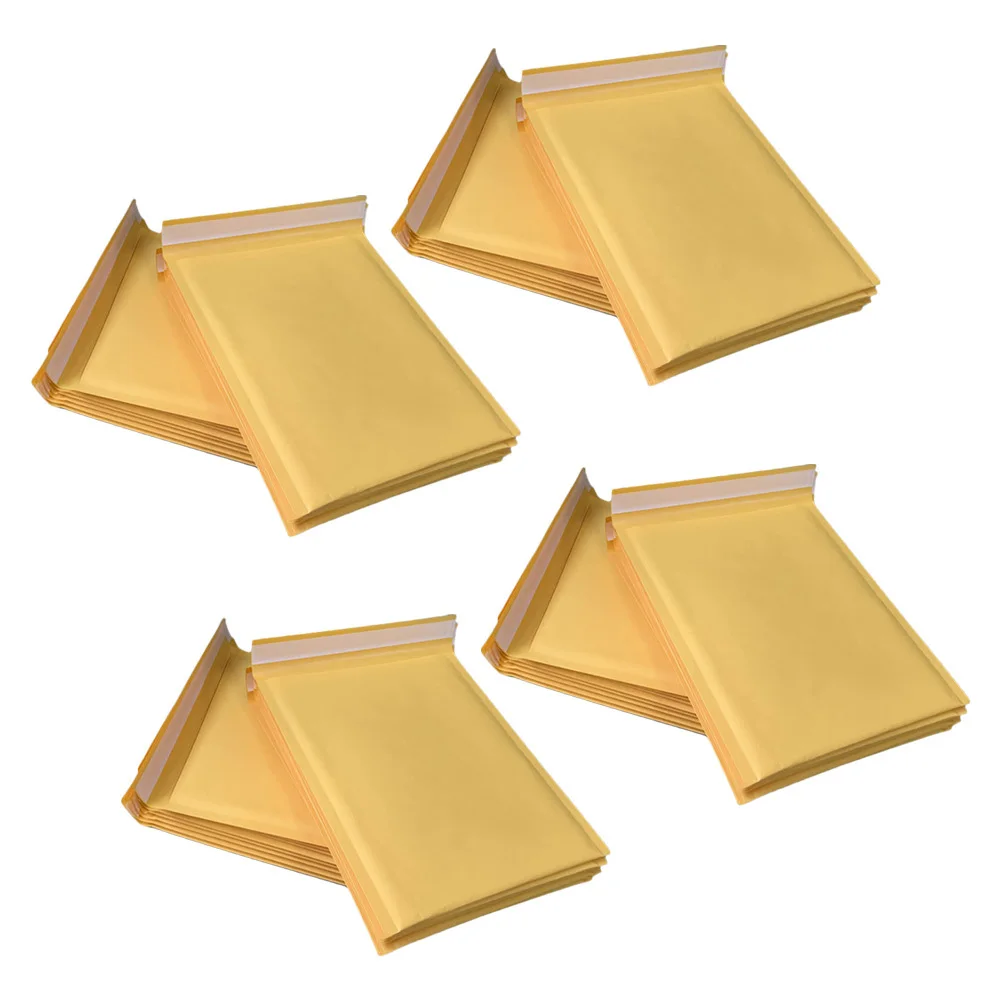 50 stuks bubble-enveloppen waterdichte lichtgewicht mailer-enveloppen voor zakelijk transport kostenreductie en productbescherming