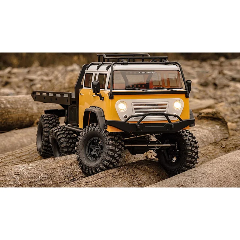 Crossrc Emo Jt6 Climbing Car Flatbed Trailer Crossing Rc Remote Control Electric Model Six Wheel Drive Off-Road Vehicle Gift Toy