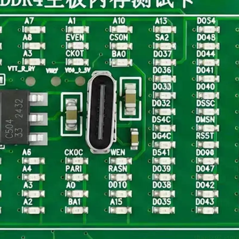 PCBs DDR4 Slot Memory Analyzers Diagnostic Tester With LED Light For Quick Fault Detection