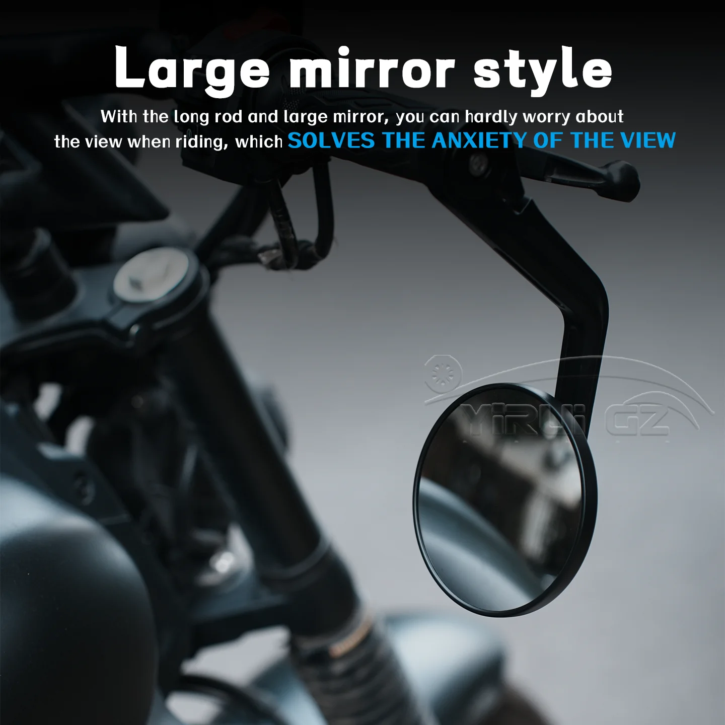 دراجة نارية الرؤية الخلفية المقود مرآة الرؤية الخلفية ل الهندي FTR 1200 S FTR 1200 الكربون FTR 1200 S 1200 الرجعية المقاود مرآة جانبية