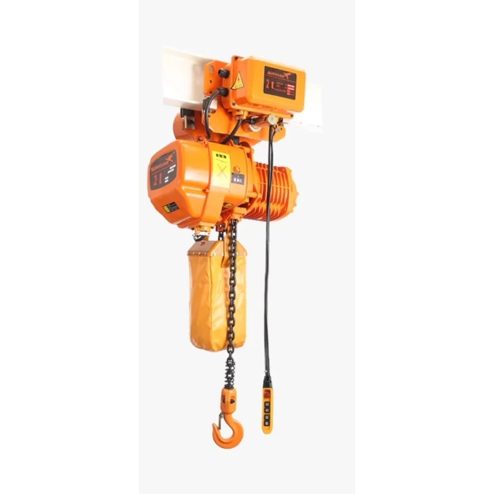 

Electric chain hoist crane hook low clearance operation type