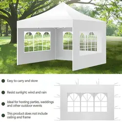 Z30 Oxford Cloth Outdoor Portable Without Canopy Top Frame Shade 3*2m Tent Shelter Garden Waterproof Shelter Side Tents Rainpro