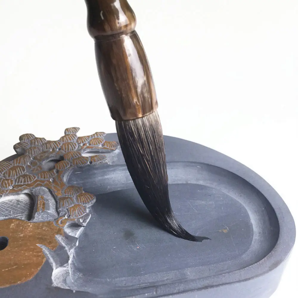 Traditional Bear Hair Calligraphy Brush For Big Character Writing Couplet Painting Professional Art Supplies