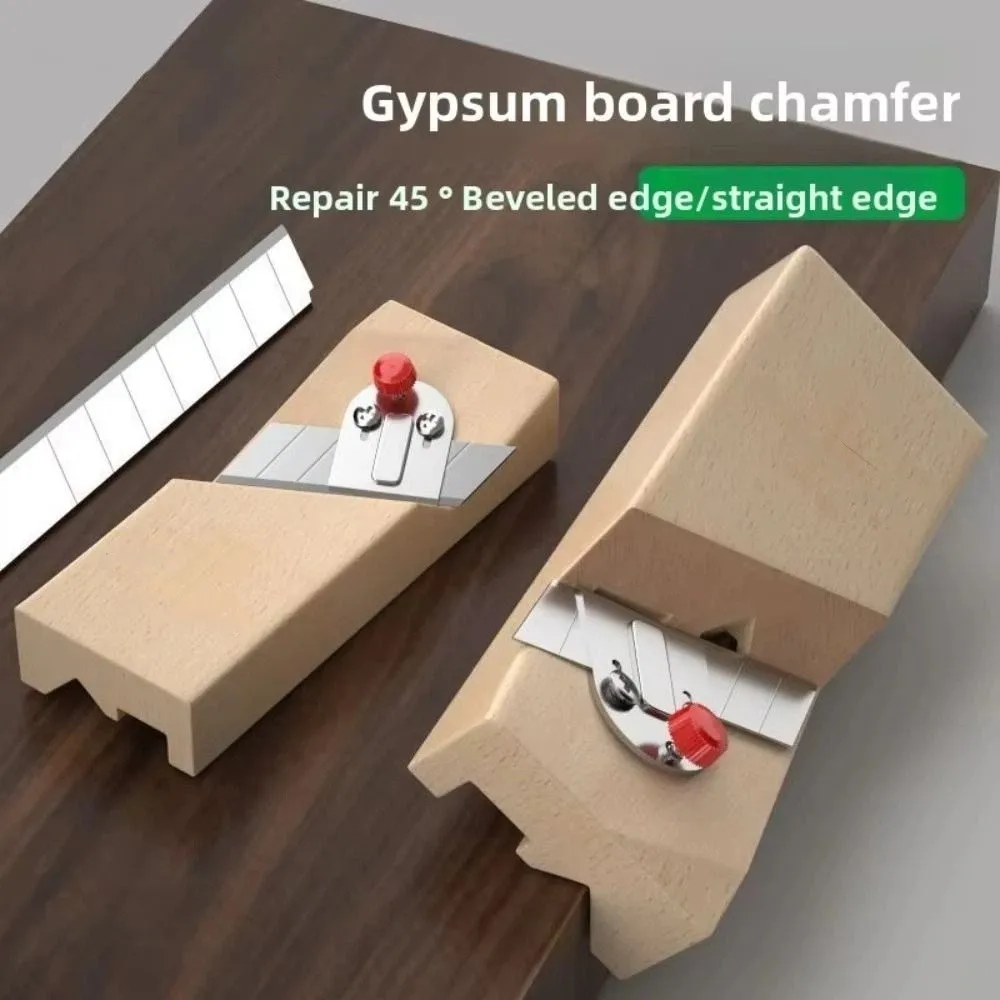 V-shaped Woodworking Chamfer Planer Adjustable Angled Durable Wood Structure Chamfering Planer Non-Electric Inverted Edge