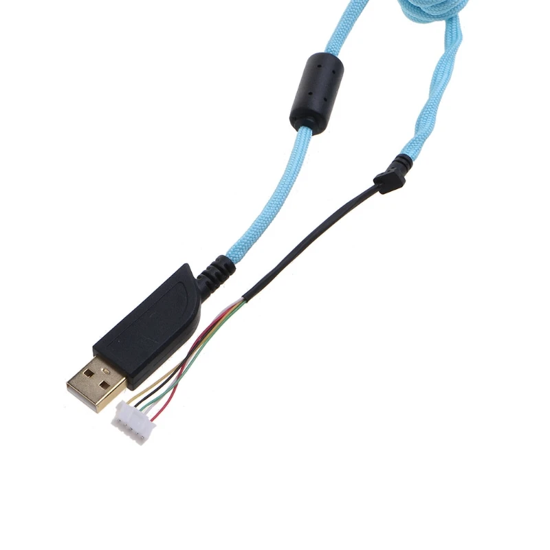 For Keyboard Mouse Replacement Cable Umbrella Rope Mouse Cables Soft Durable Wire for ZOWIE EC1-A EC1-B FK1 FK2 EC1-B