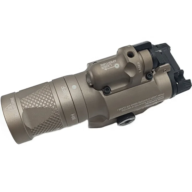 Tactical X400V IR Light with Red lED white lights Hunting Tactical X400 Scout Light Flashlight Aluminum FL0259