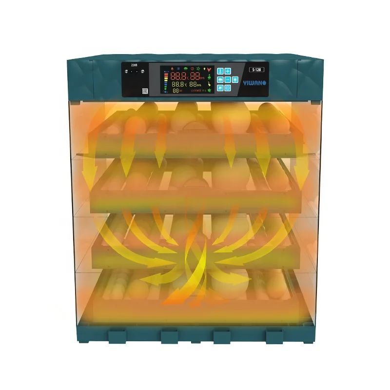 

Egg incubator, fully automatic poultry incubator for 64-320 eggs