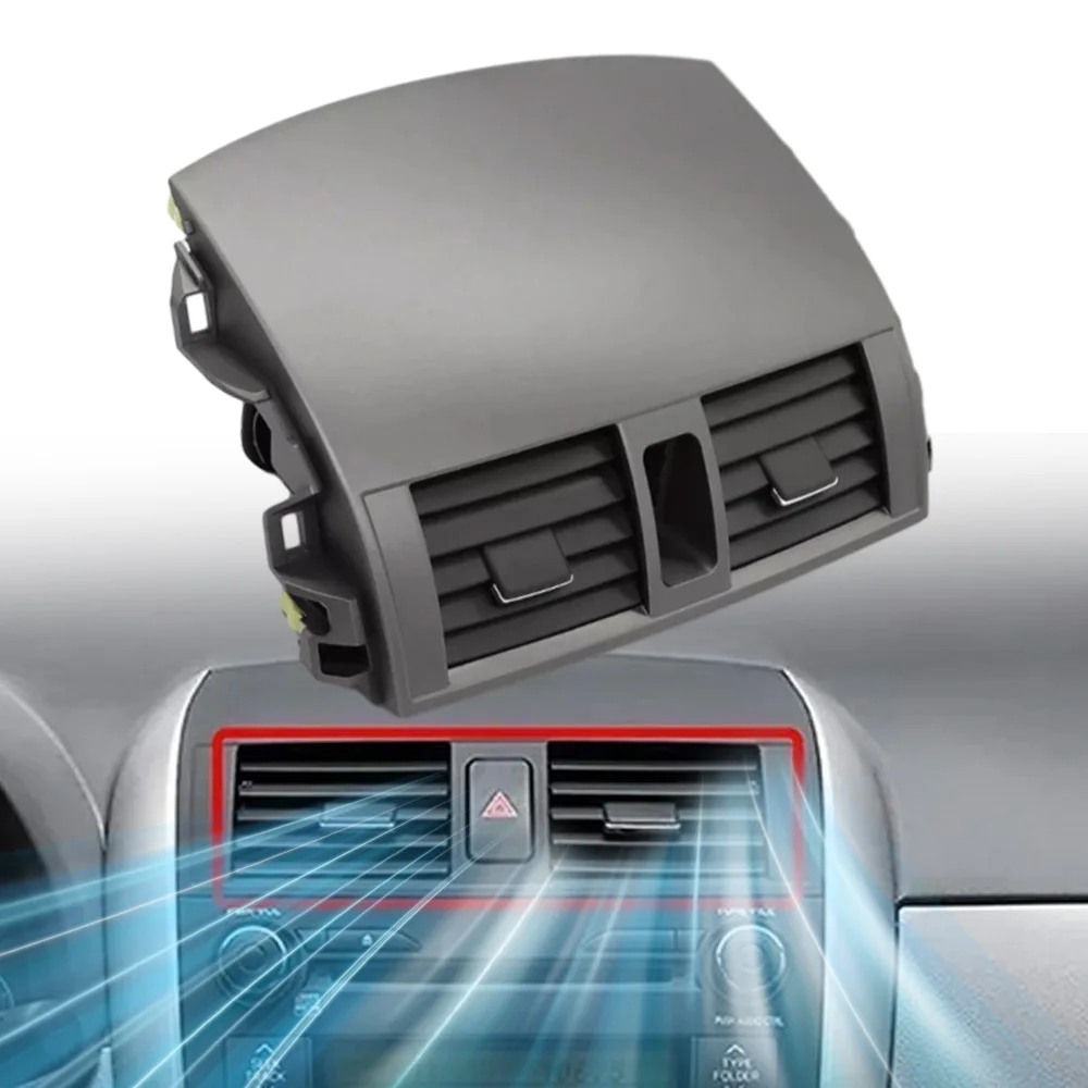 

Center Dash A/C Outlet Air Vent Panel for Toyota Corolla 2009 2010 2011 2012 2013 Conditioning Outlet Panel Grille Cover