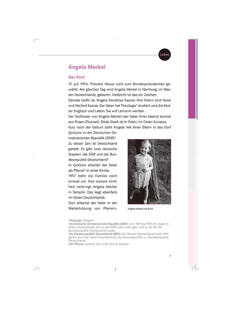 Libro-Winshare Happy Learning Edizione giovanile tedesca B1 Materiale di facile lettura Set di 4 libri