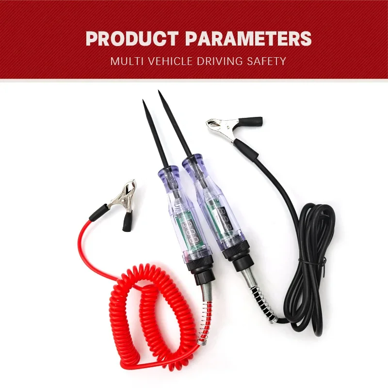 Automotive circuit detection and measurement 6V/12V/24V electrical test pen