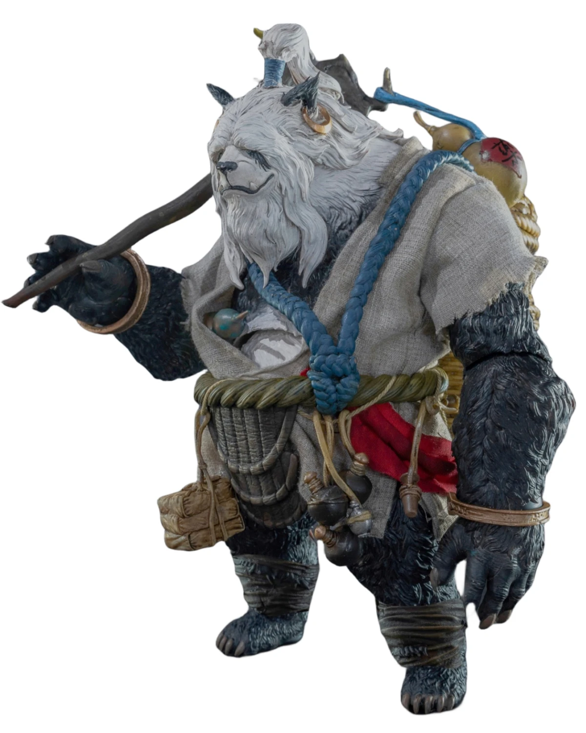 

HiPlay JM Collectible Figure Full Set: Furay Planet Panda Brother Yin, 1:12 Scale Miniature Action Figurine FP005