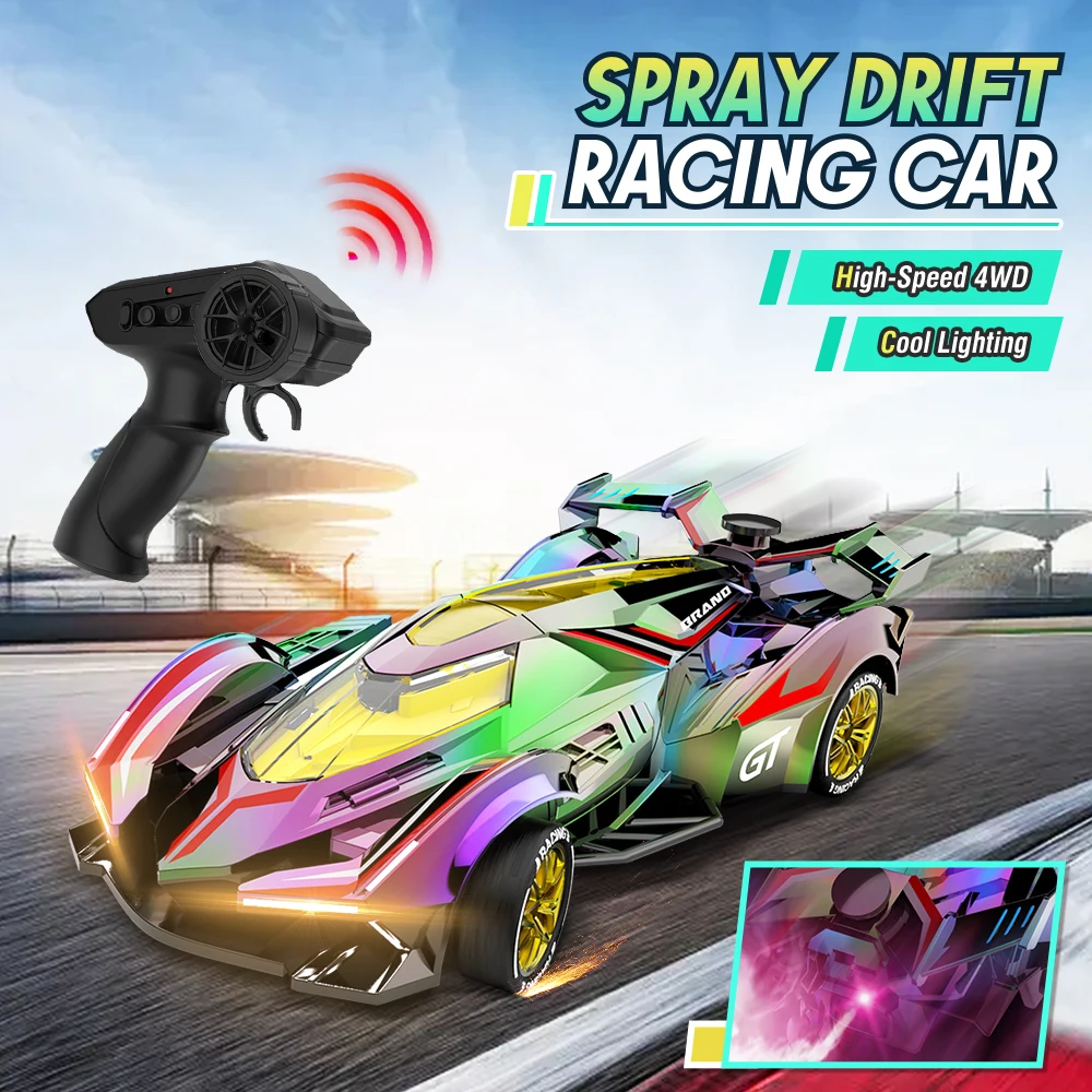 

Радиоуправляемый автомобиль, 4 канала, 2,4G, высокоскоростной гоночный автомобиль с дистанционным управлением, электрический спортивный автомобиль, игрушечная модель автомобиля, игрушки для мальчиков, детский подарок на день рождения