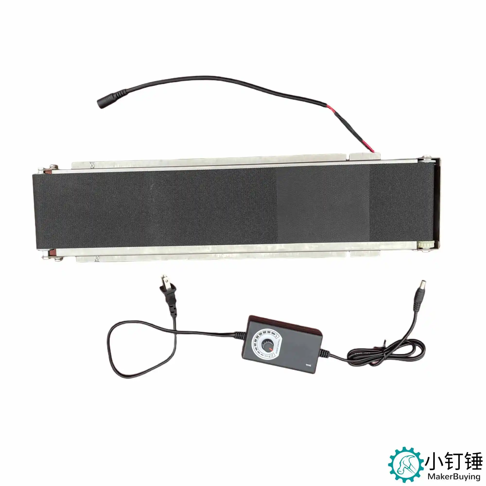 الفولاذ المقاوم للصدأ سطح المكتب الصغيرة الناقل آلة بيع الحزام البضائع المسار 24 فولت تنظيم السرعة الغذاء الصف بولي يوريثين البولي يوريثين