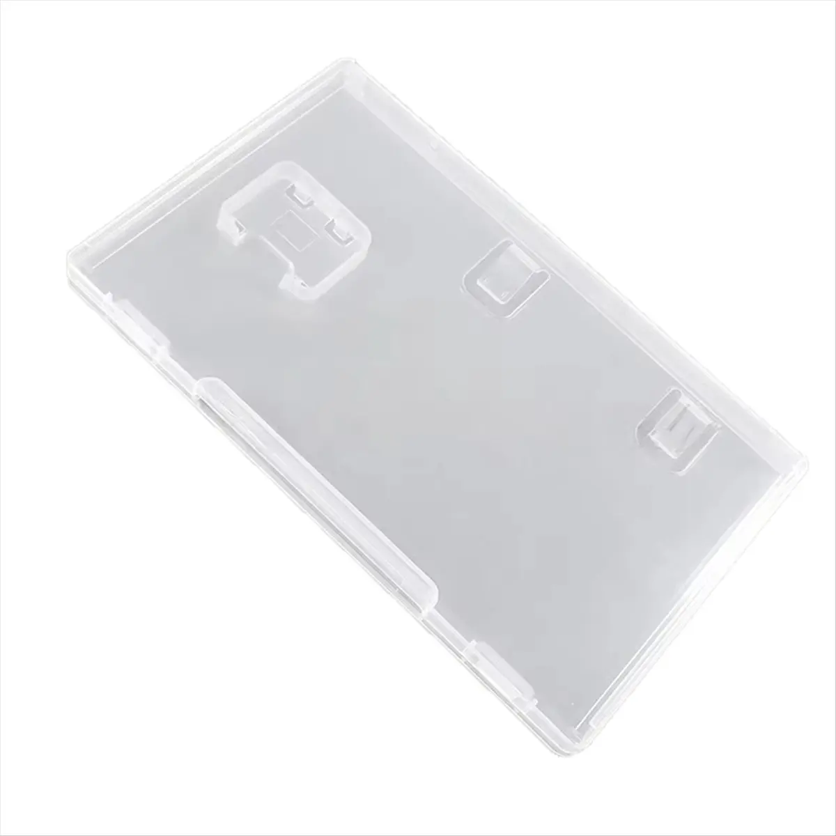 【~ New Y24A】Transparent Game Card Case for Book Style Holder with Cover Cartridge Storage Box
