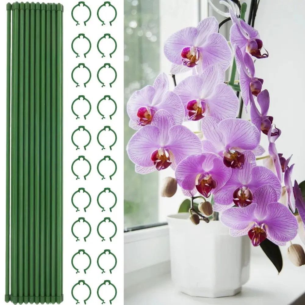 

10Pcs Creative Plant Climbing Rack Adjustable Durable Flower Stand Sticks Reusable Sturdy Plant Stand Garden Decor