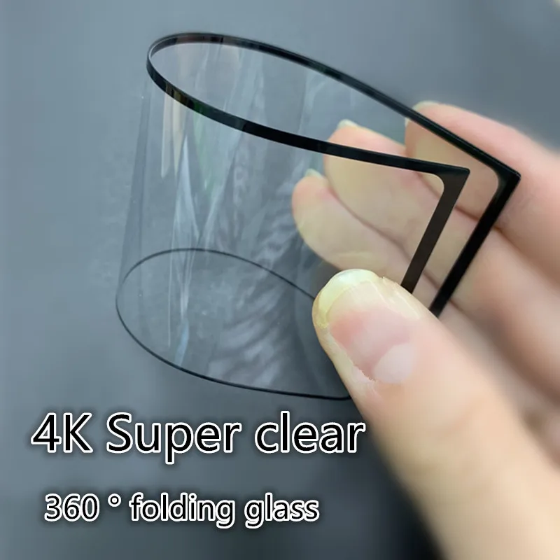 

4K New Tempered Protective Glass For Samsung Galaxy Z Fold 4 on zfold 3 2 Privacy Outer Screen Fall prevention Protector Film HD