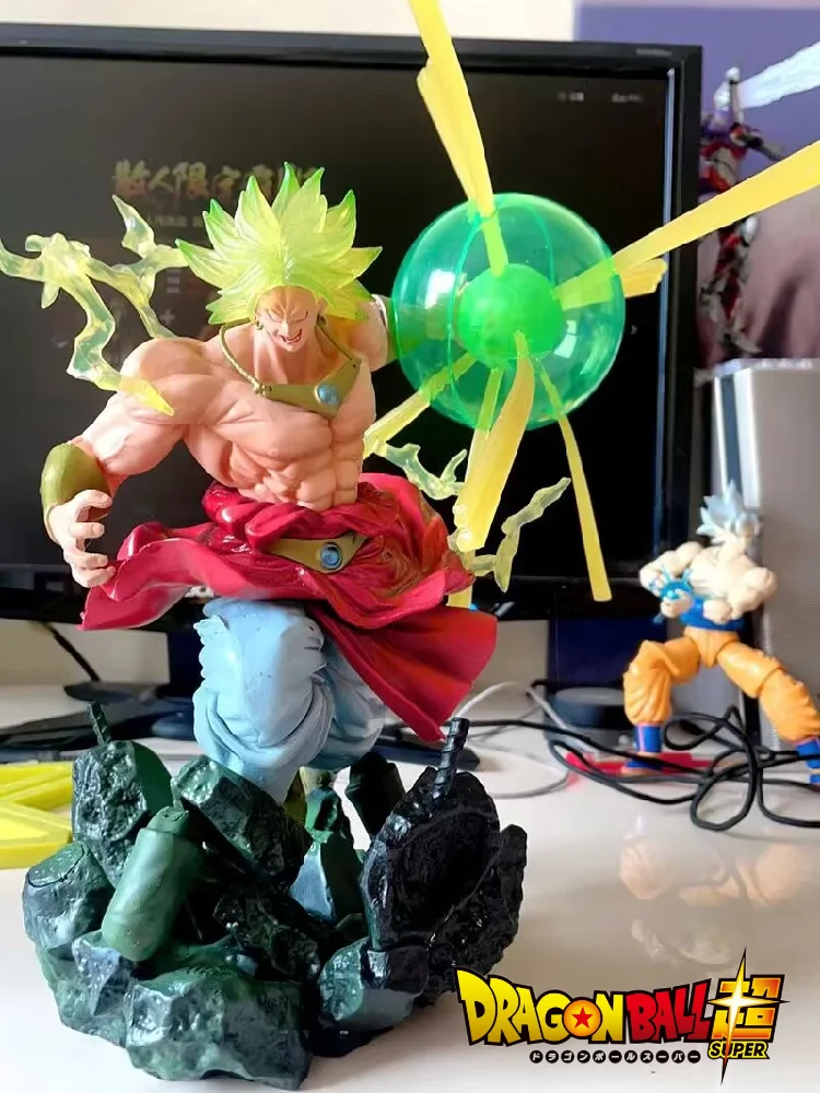 32cm Acyion Anime Figure Dragon Ball Broli Broly Pvc Action Figure Model Oys Collection Ornaments Statue Toy Birthday Gifts Kid