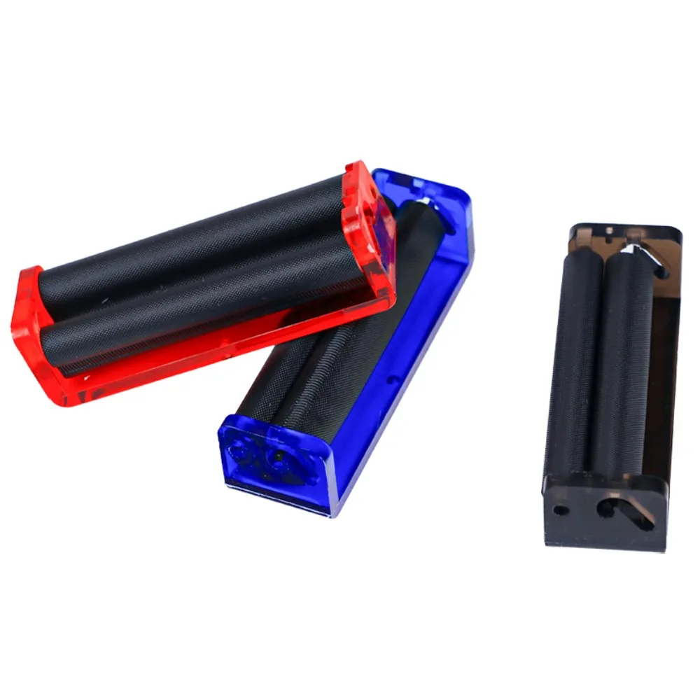 

70mm Portable Manual Plastic Cigarette Holder Compact Practical Smoking Accessory