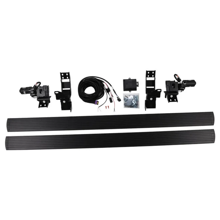 New 2025High Quality Aluminum Alloy Abs Side Step Waterproof Electric Running Board For Hilux