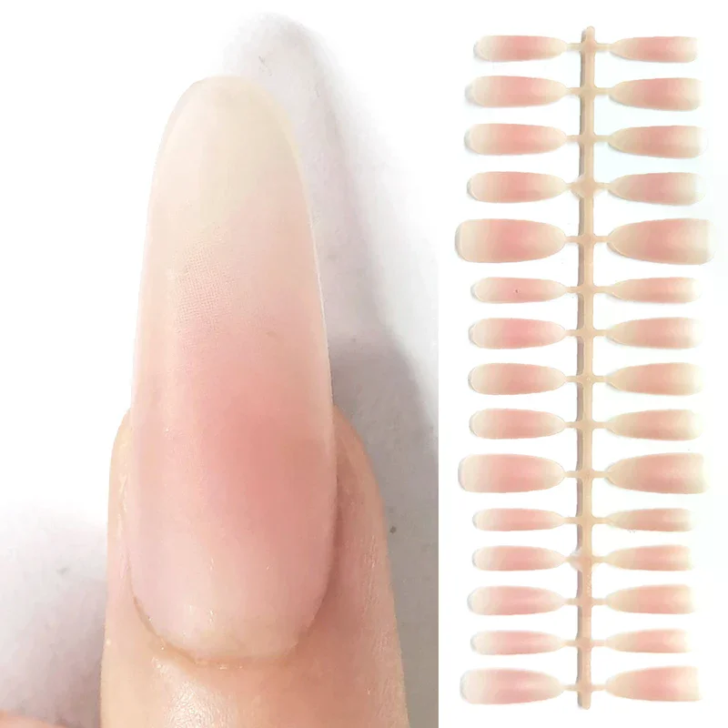 30 قطعة أحمر الخدود اللون الأظافر وهمية للإزالة الأظافر كاذبة يمكن ارتداؤها اضغط على الأظافر وهمية مسمار نصائح رسومات أظافر تمديد أدوات #3