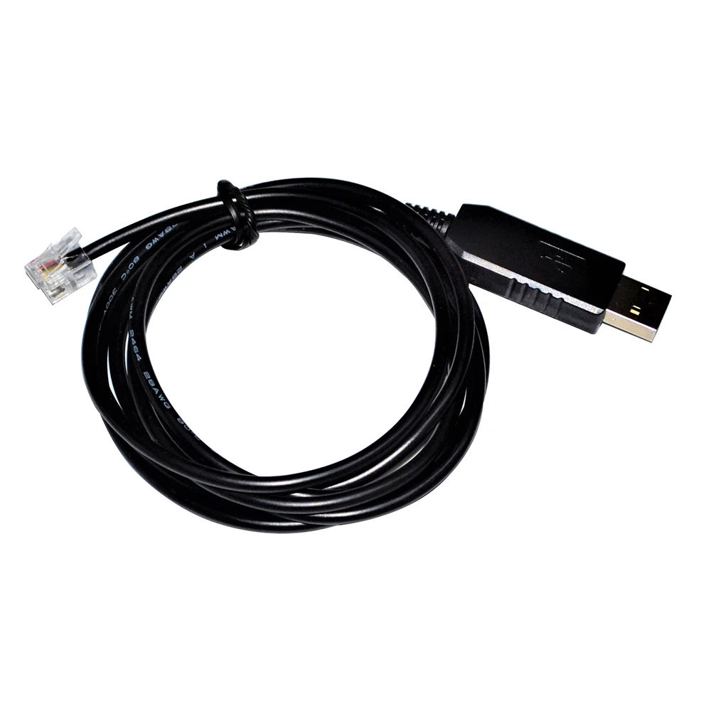 FTDI FT232RL RS485 RJ11 TO USB 6P4C ADAPTER PLC CONSOLE CABLE COMPATIBLE WITH DELTA VFD SERIES AC MOTOR DRIVER COMMUNICATION