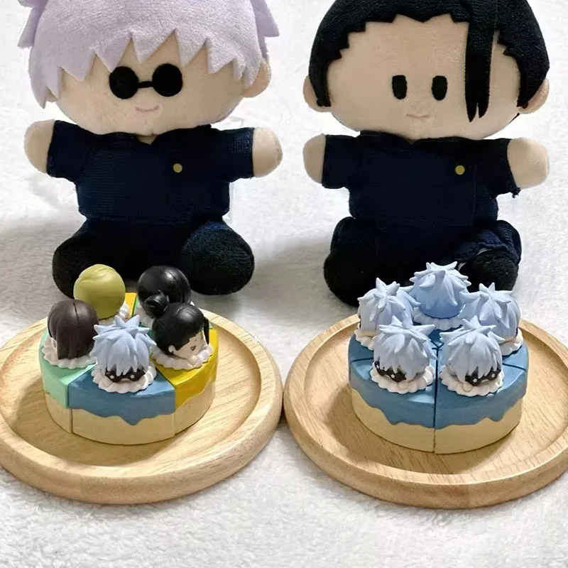 In Voorraad Jujutsu Lijn Acchion Figuur Slaap Gashapon Ka R en geluid Ornament Wederzijdse Hulp Satoru Shoko's Ieiri Shoko Nanami Kento Model en Y