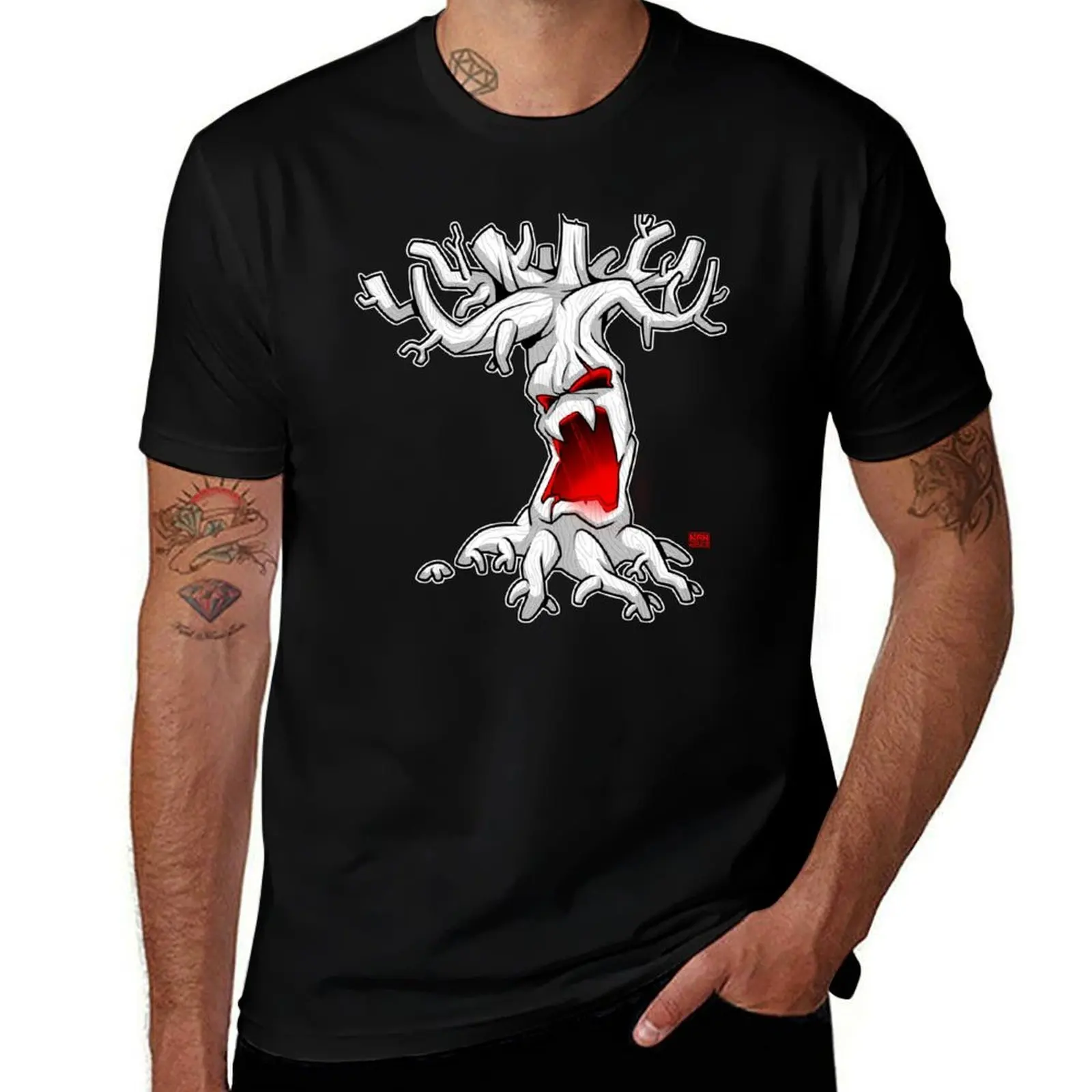 

The Vampire Tree T-Shirt funny t shirts dark humor t shirts for man graphic funny T-Shirt