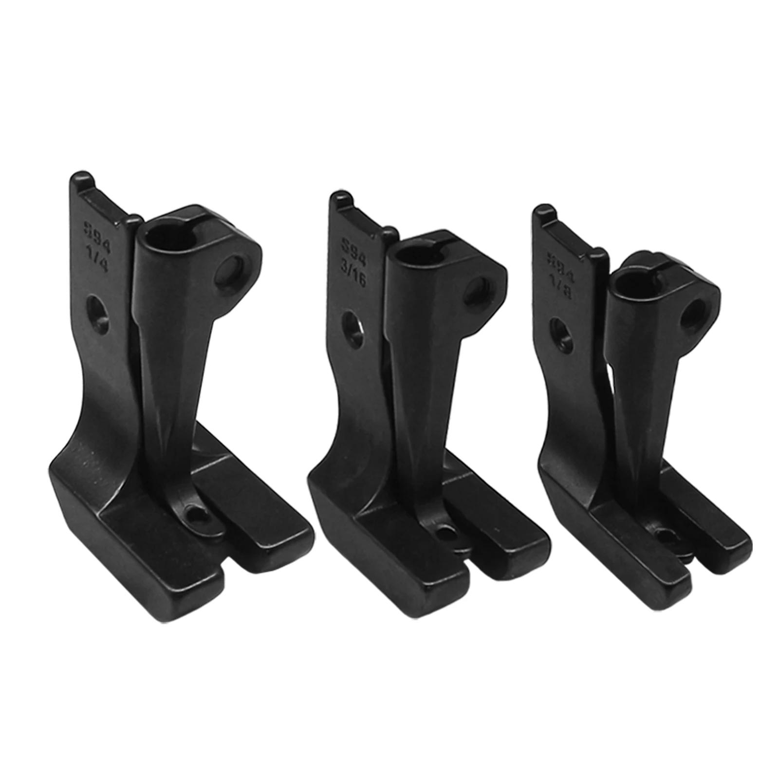 

3Set/Size #S951/8+3/16+1/4Double Welt Piping Cording Foot,For Juki 563/1541/1508, Brother B837,Consew 206RB,Singer 111G,111W