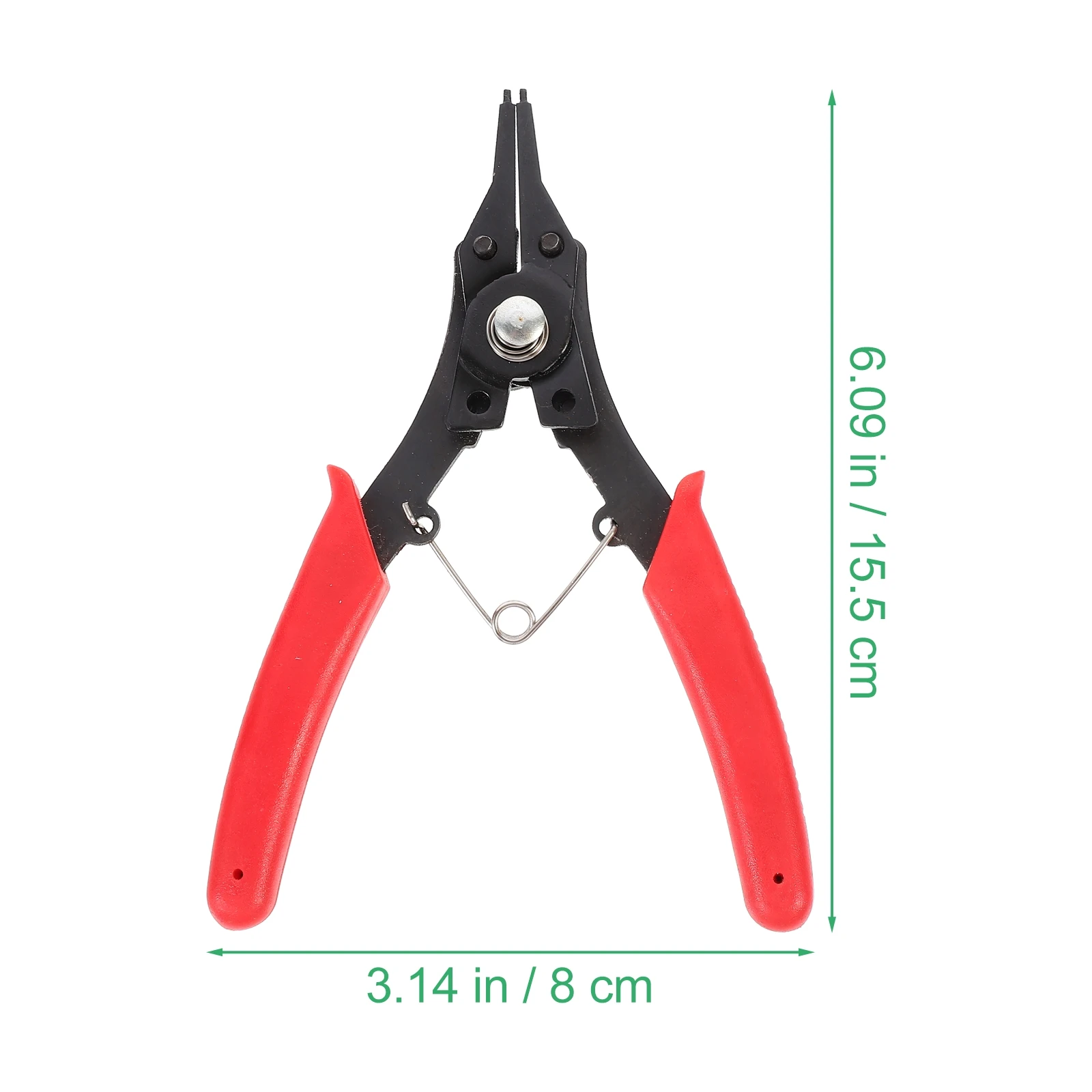 

Circlip Plier High- Strong Durable Repair Tool Spring Handle Ring Retaining Pliers Wire Bending Hand