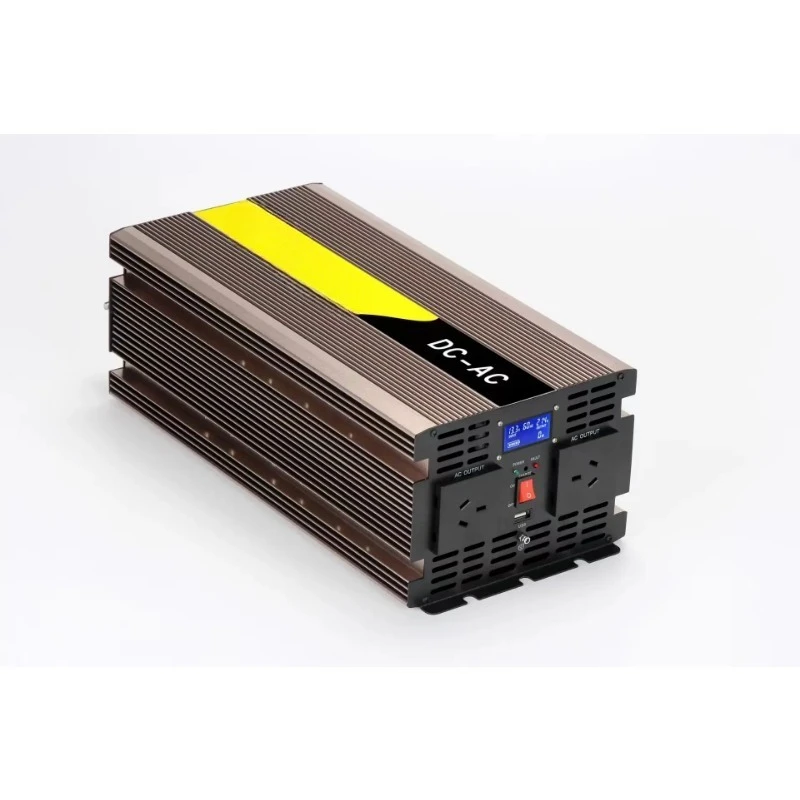 Power Inverter 12v 24v  48v Dc To Ac 110v 230v Pure SineWave Solar 6000 Watt Power